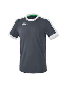 Erima Retro Star Jersey Shortsleeve - slate grey/white