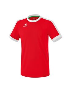 Erima Retro Star Jersey Shortsleeve - red/white