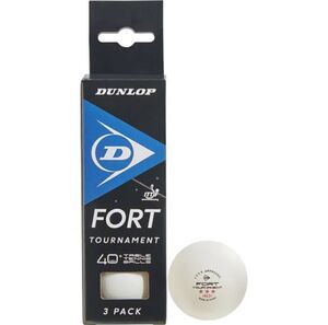 Dunlop 40+ Fort Tournament 3 Ball Wei - white