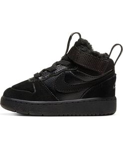 Nike Kinder Sneaker Freizeitschuhe Court Borough Mid 2 Boot Td   black/black