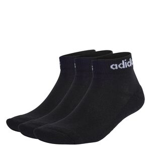 adidas Herren Linear Cushioned Ankle Socken, 3 Paar