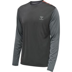 Hummel Hmlpro Grid Game Jersey L/S - forged iron/quiet shade