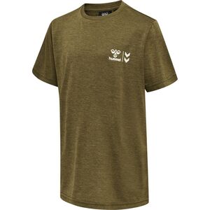 Hummel Hmlmustral T-Shirt S/S - dark olive