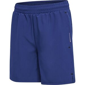 Hummel Hmlmove Grid Woven Shorts Kids - sodalite blue