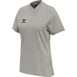 Hummel Hmlmove Grid Polo Woman - grey melange