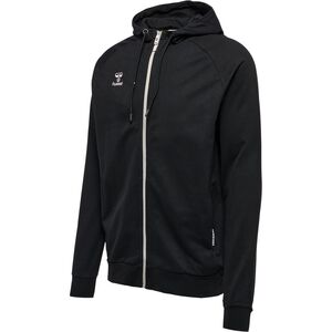 Hummel Hmlmove Grid Cot. Zip Hoodie Woman - black