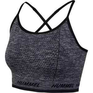 Hummel Hmlte Cami Seamless Sports Top - black melange