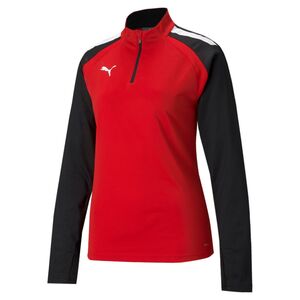 Puma teamLIGA 1/4 Zip Top W - rot