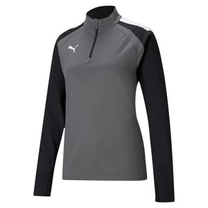 Puma teamLIGA 1/4 Zip Top W - grau