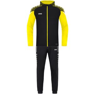 Jako Trainingsanzug Polyester Performance Mit Kapuze - schwarz/soft yellow