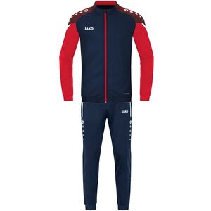 Jako Trainingsanzug Polyester Performance - marine/rot