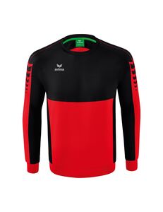 Erima Six Wings Sweatshirt - red/black