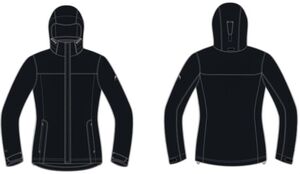 McKINLEY Da.-Regenjacke Carlide W - black night