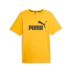 Puma Ess Logo Tee (S) - yellow sizzle