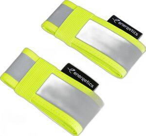 Energetics Reflektor Reflective Elastic Band - yellow