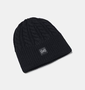 Under Armour Halftime Cable Knit Beanie - black
