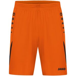 Jako Sporthose Challenge - neonorange/schwarz