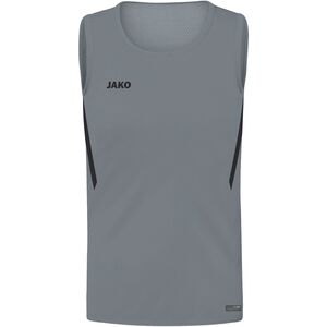 Jako Tanktop Challenge - steingrau/schwarz