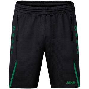 Jako Trainingsshort Challenge - schwarz/sportgr�n