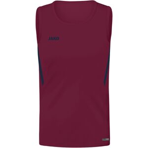 Jako Tanktop Challenge - maroon/marine