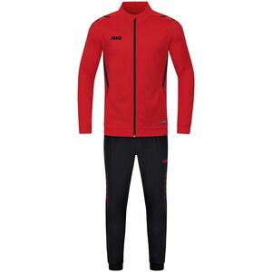 Jako Trainingsanzug Polyester Challenge - rot/schwarz