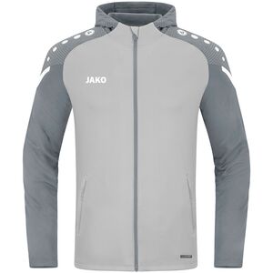 Jako Kapuzenjacke Performance - soft grey/steingrau