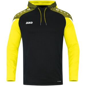Jako Kapuzensweat Performance - schwarz/soft yellow
