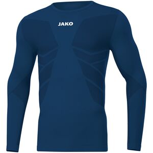 Jako Longsleeve Comfort Recycelt - navy