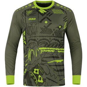 Jako Tw-Trikot Tropicana - khaki/neongr�n