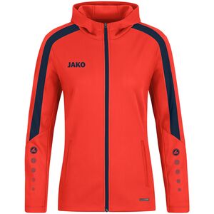 Jako Kapuzenjacke Power - flame/marine