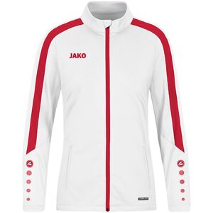 Jako Polyesterjacke Power - wei�/rot