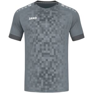 Jako Trikot Pixel Ka - steingrau