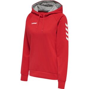 Hummel HMLGO COTTON HOODIE WOMAN - true red
