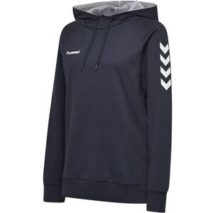 Hummel HMLGO COTTON HOODIE WOMAN - marine