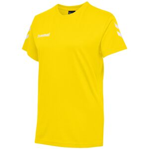 Hummel HMLGO COTTON T-SHIRT WOMAN S/S - sports yellow