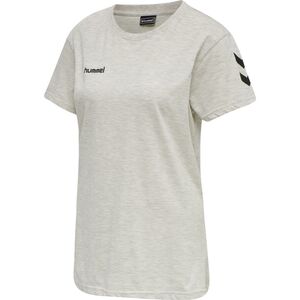 Hummel Hmlgo Cotton T-Shirt Woman S/S - egret melange