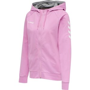 Hummel Hmlgo Cotton Zip Hoodie Woman - orchid