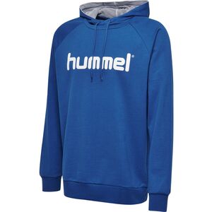 Hummel HMLGO COTTON LOGO HOODIE - true blue