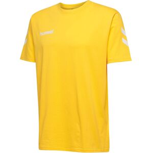 Hummel HMLGO KIDS COTTON T-SHIRT S/S - sports yellow