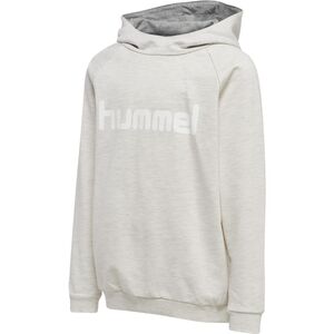 Hummel Hmlgo Kids Cotton Logo Hoodie - egret melange
