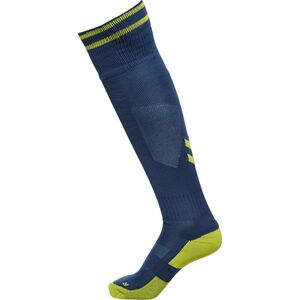 Hummel Element Football Sock - dark denim/lime punch