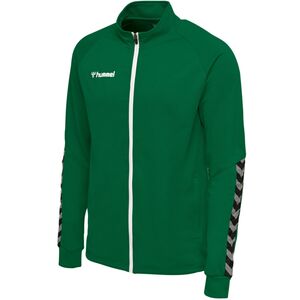 Hummel Hmlauthentic Poly Zip Jacket - evergreen