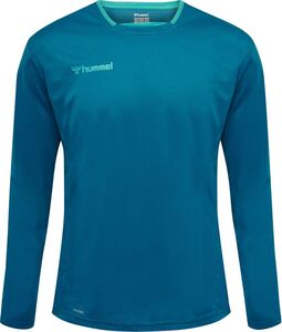 Hummel Hmlauthentic Kids Poly Jersey L/S - celestial