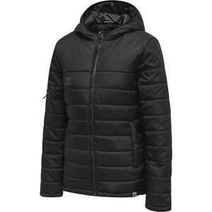 Hummel Hmlnorth Quilted Hood Jacket Woman - black/asphalt