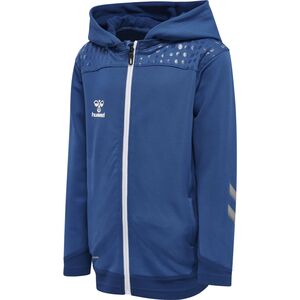 Hummel Hmllead Zip Poly Hoodie Kids - true blue