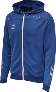 Hummel Hmllead Zip Poly Hoodie - true blue