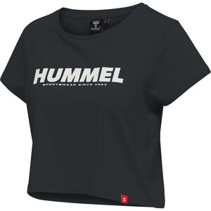 Hummel Hmllegacy Woman Cropped T-Shirt - black