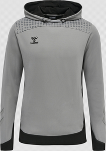 Hummel Hmllead Poly Hoodie - grey melange