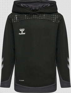 Hummel Hmllead Poly Hoodie Kids - black