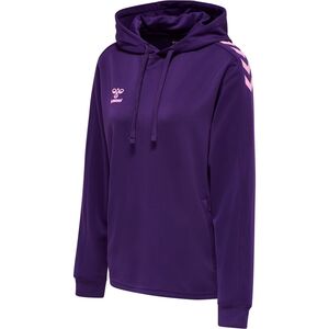 Hummel Hmlcore Xk Poly Sweat Hoodie Woman - acai